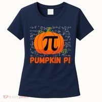 Funny Pumpkin Pie Math, Pumpkin Pi Funny Halloween Costume Women's T-Shirt thumb 0