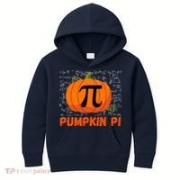 Funny Pumpkin Pie Math, Pumpkin Pi Funny Halloween Costume Kids Hoodie thumb 0