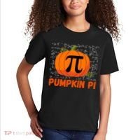 Funny Pumpkin Pie Math, Pumpkin Pi Funny Halloween Costume Kids T-Shirt thumb 2