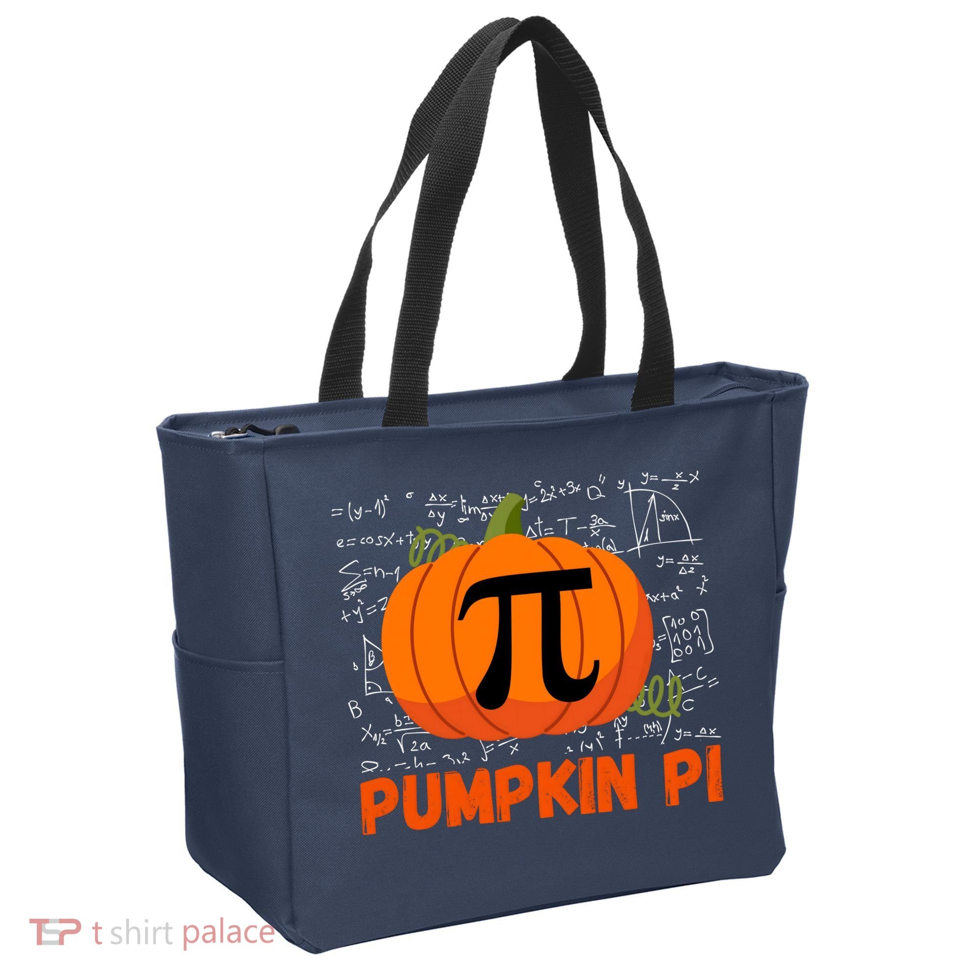 Funny Pumpkin Pie Math, Pumpkin Pi Funny Halloween Costume Tote Bag