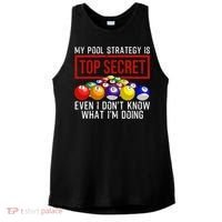 Funny Pool Player Billiards Gift For Men Women Game Play Gift Ladies PosiCharge Tri-Blend Wicking Tank thumb 0