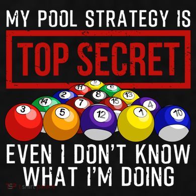 Funny Pool Player Billiards Gift For Men Women Game Play Gift Ladies PosiCharge Tri-Blend Wicking Tank