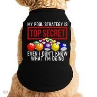 Funny Pool Player Billiards Gift For Men Women Game Play Gift Doggie Tank thumb 0