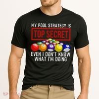 Funny Pool Player Billiards Gift For Men Women Game Play Gift Cooling Performance Crew T-Shirt thumb 2