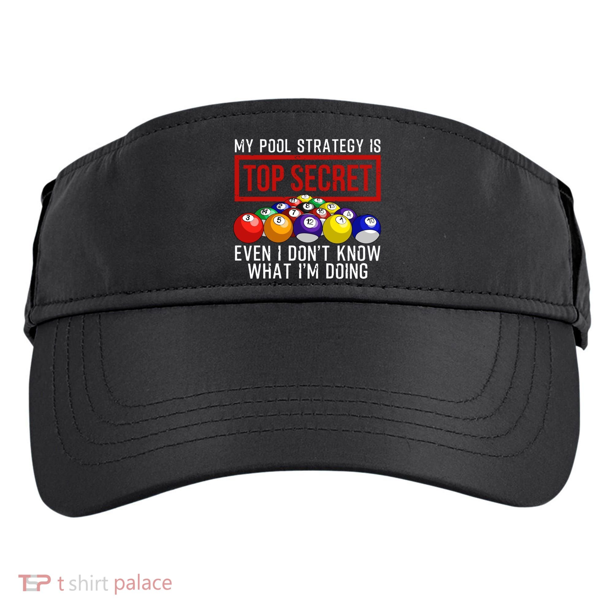 Funny Pool Player Billiards Gift For Men Women Game Play Gift Adult Drive Performance Visor