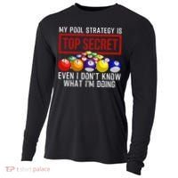 Funny Pool Player Billiards Gift For Men Women Game Play Gift Cooling Performance Long Sleeve Crew thumb 0
