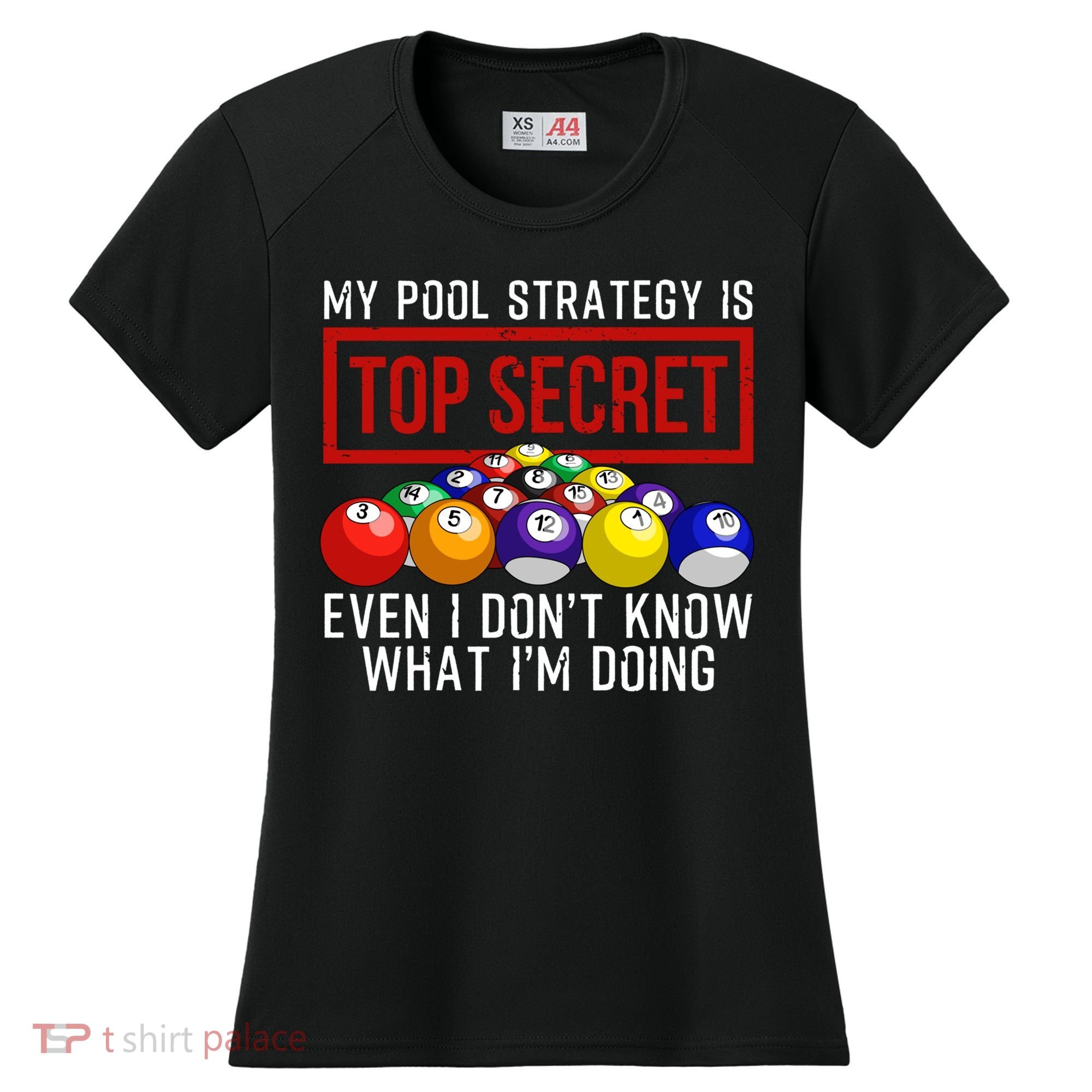 Funny Pool Player Billiards Gift For Men Women Game Play Gift Women's Cooling Performance Crew T-Shirt