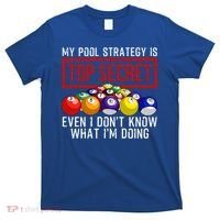 Funny Pool Player Billiards Gift For Men Women Game Play Gift T-Shirt thumb 0