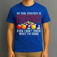 Funny Pool Player Billiards Gift For Men Women Game Play Gift T-Shirt thumb 3