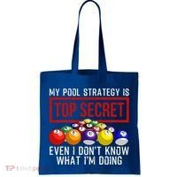 Funny Pool Player Billiards Gift For Men Women Game Play Gift Tote Bag thumb 0