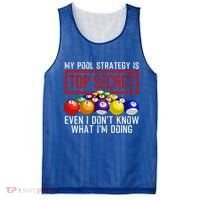 Funny Pool Player Billiards Gift For Men Women Game Play Gift Mesh Reversible Basketball Jersey Tank thumb 0