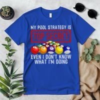 Funny Pool Player Billiards Gift For Men Women Game Play Gift Premium T-Shirt thumb 2