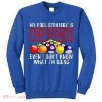 Funny Pool Player Billiards Gift For Men Women Game Play Gift Tall Sweatshirt thumb 0