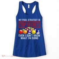 Funny Pool Player Billiards Gift For Men Women Game Play Gift Women's Tank Top thumb 0