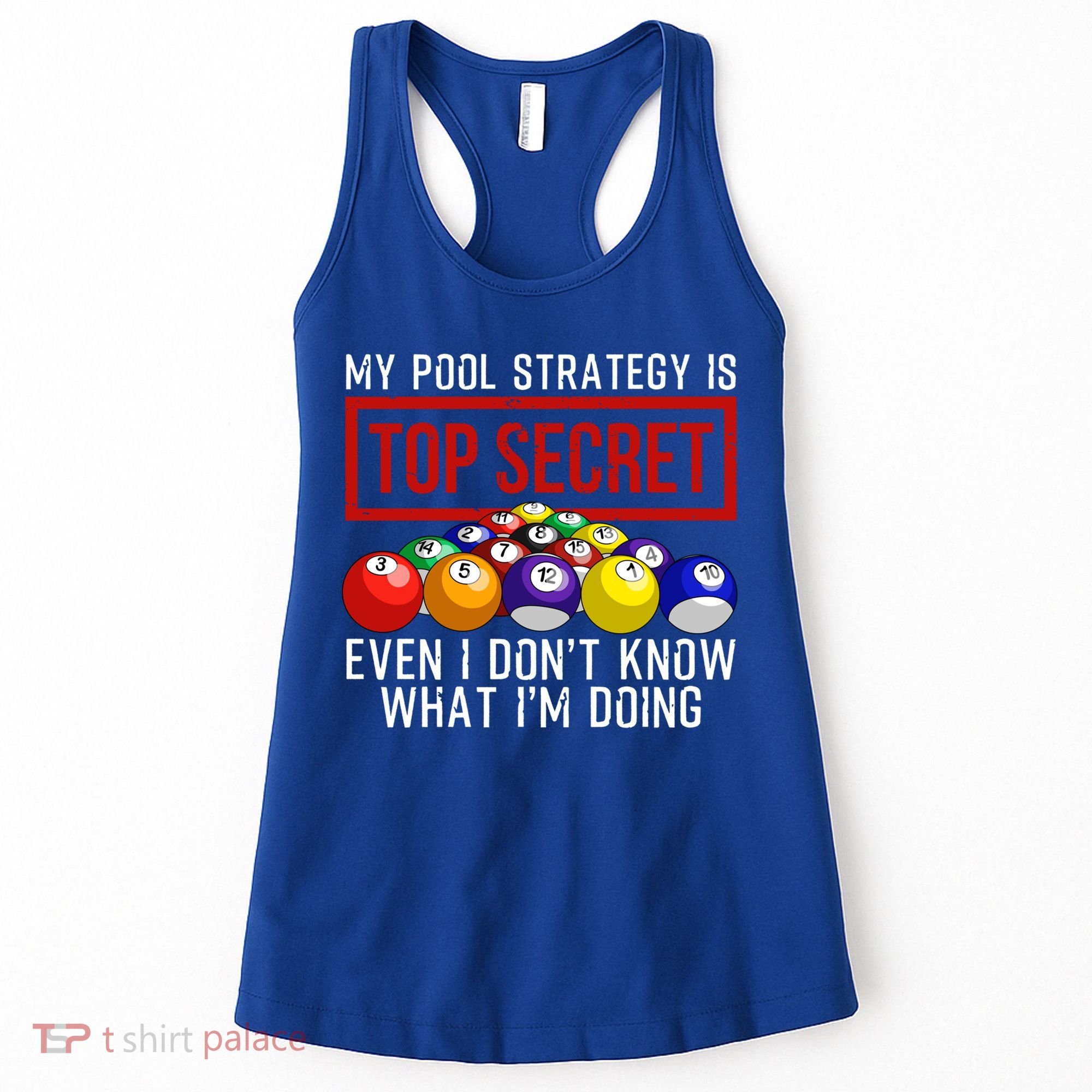 Funny Pool Player Billiards Gift For Men Women Game Play Gift Women's Tank Top