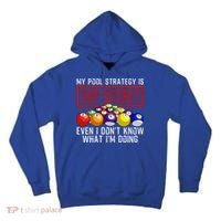 Funny Pool Player Billiards Gift For Men Women Game Play Gift Tall Hoodie thumb 0