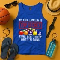 Funny Pool Player Billiards Gift For Men Women Game Play Gift Tank Top thumb 4