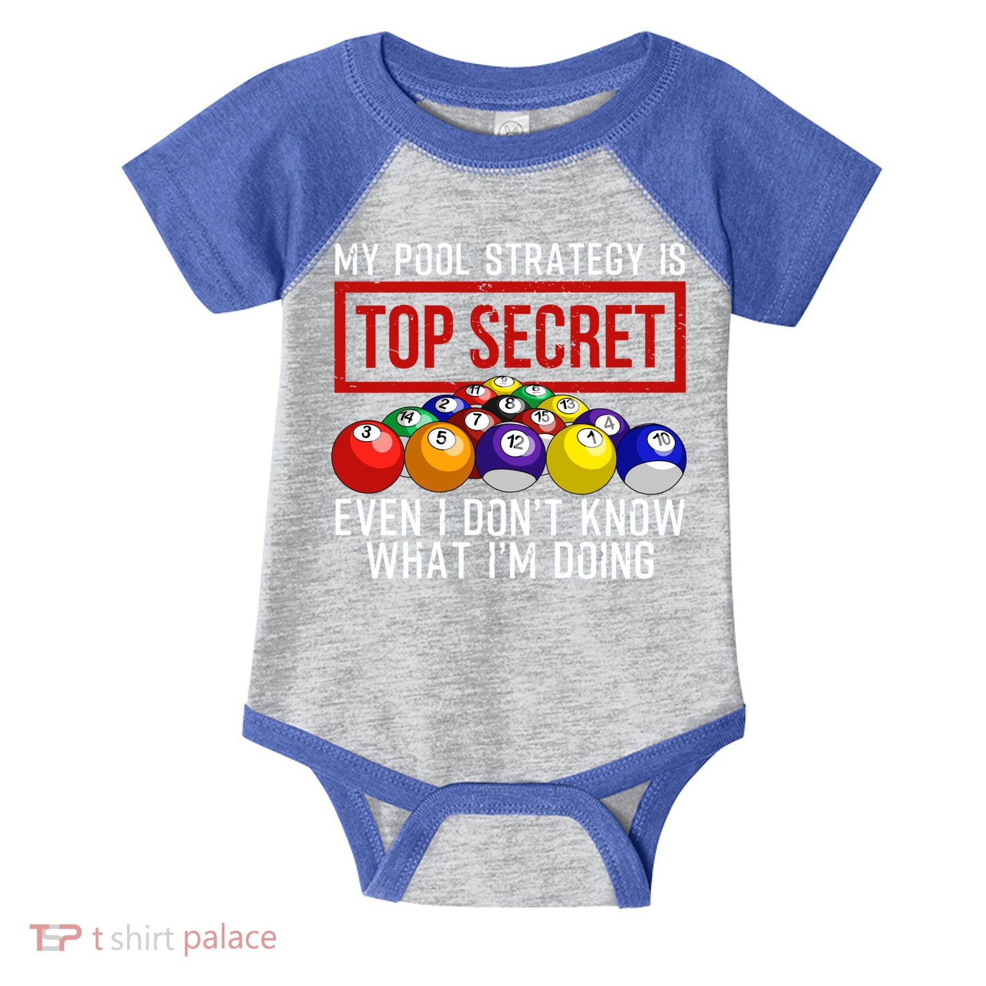 Funny Pool Player Billiards Gift For Men Women Game Play Gift Infant Baby Jersey Bodysuit