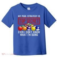Funny Pool Player Billiards Gift For Men Women Game Play Gift Toddler T-Shirt thumb 0