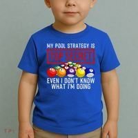 Funny Pool Player Billiards Gift For Men Women Game Play Gift Toddler T-Shirt thumb 2