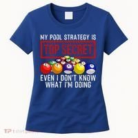 Funny Pool Player Billiards Gift For Men Women Game Play Gift Women's T-Shirt thumb 0