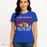 Funny Pool Player Billiards Gift For Men Women Game Play Gift Women's T-Shirt thumb 4