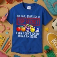 Funny Pool Player Billiards Gift For Men Women Game Play Gift Kids T-Shirt thumb 3