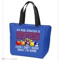 Funny Pool Player Billiards Gift For Men Women Game Play Gift Tote Bag thumb 3