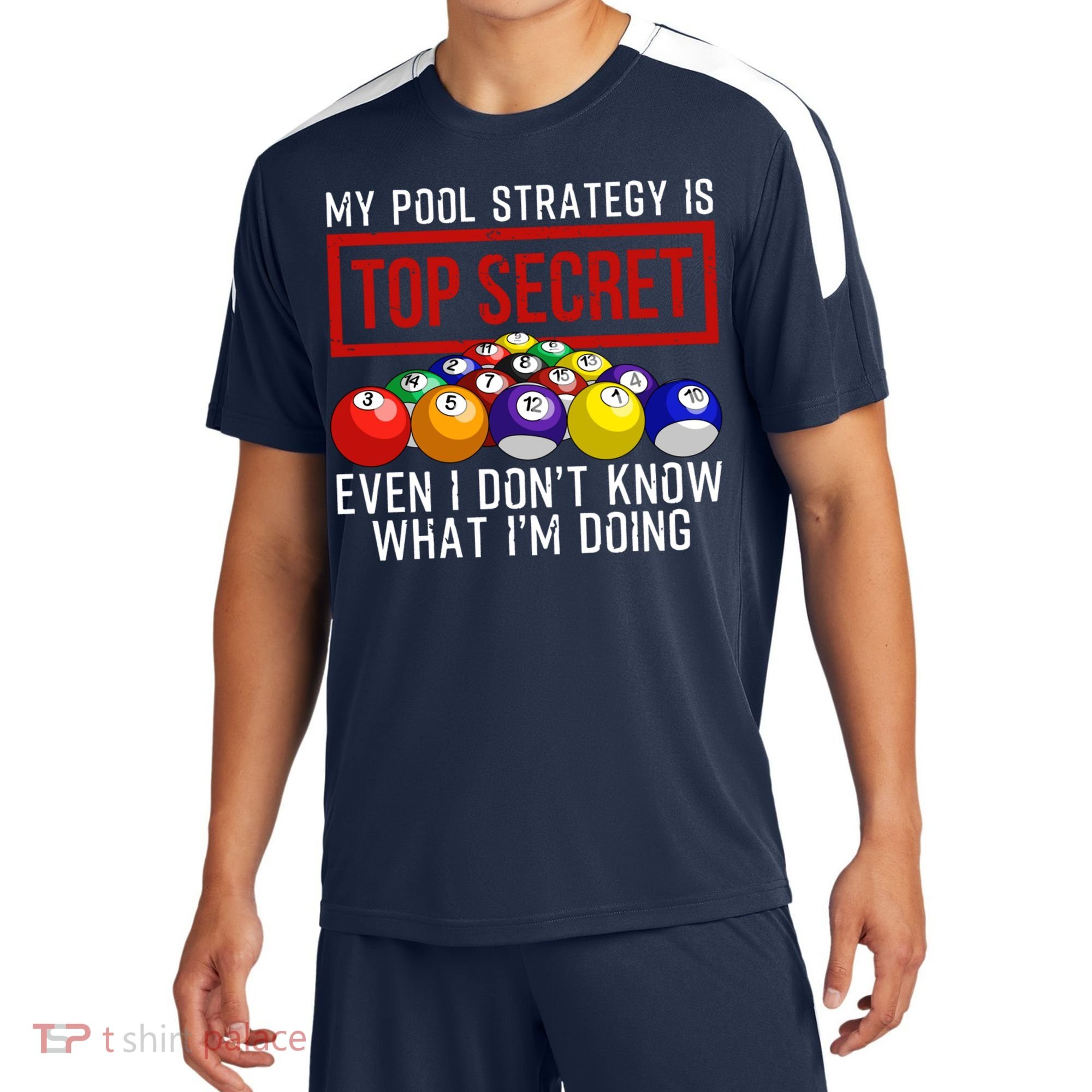 Funny Pool Player Billiards Gift For Men Women Game Play Gift Sport-Tek Competitor United Soccer Jersey