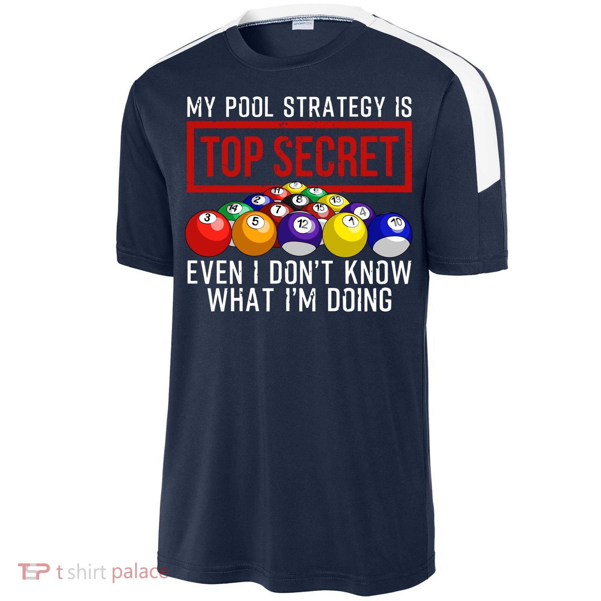 Funny Pool Player Billiards Gift For Men Women Game Play Gift Sport-Tek Competitor United Soccer Jersey