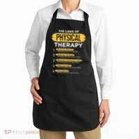 Funny PT Physical Therapy Gift Therapist Month TShirt Apron thumb 2