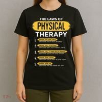 Funny PT Physical Therapy Gift Therapist Month TShirt T-Shirt thumb 4