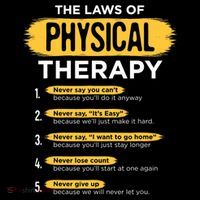 Funny PT Physical Therapy Gift Therapist Month TShirt Backpack thumb 2
