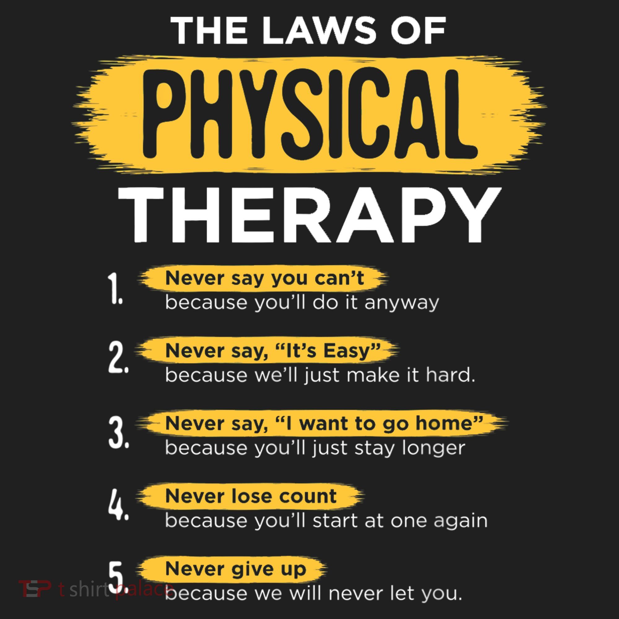 Funny PT Physical Therapy Gift Therapist Month TShirt Tumbler