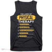 Funny PT Physical Therapy Gift Therapist Month TShirt Tank Top thumb 0