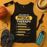 Funny PT Physical Therapy Gift Therapist Month TShirt Tank Top thumb 4