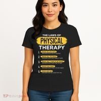 Funny PT Physical Therapy Gift Therapist Month TShirt Women's T-Shirt thumb 4