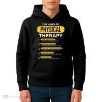 Funny PT Physical Therapy Gift Therapist Month TShirt Kids Hoodie thumb 4