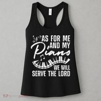 Funny Piano Player Art Pianist Piano Teacher Women's Tank Top thumb 3