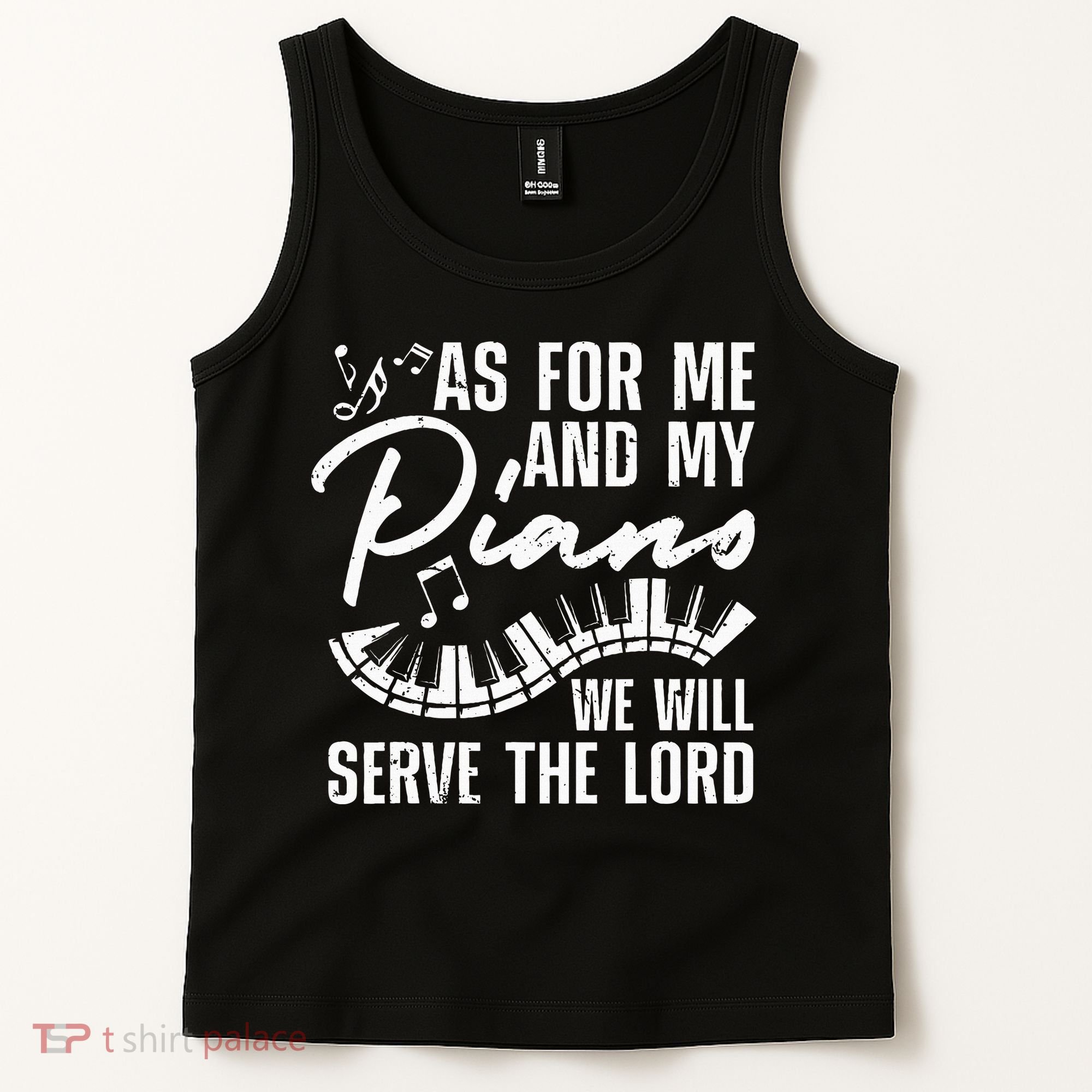 Funny Piano Player Art Pianist Piano Teacher Tank Top