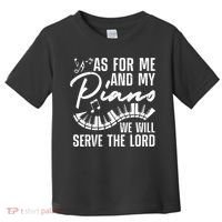 Funny Piano Player Art Pianist Piano Teacher Toddler T-Shirt thumb 0