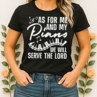 Funny Piano Player Art Pianist Piano Teacher Women's T-Shirt thumb 2