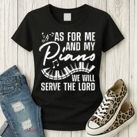 Funny Piano Player Art Pianist Piano Teacher Women's T-Shirt thumb 3