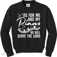 Funny Piano Player Art Pianist Piano Teacher Kids Sweatshirt thumb 0