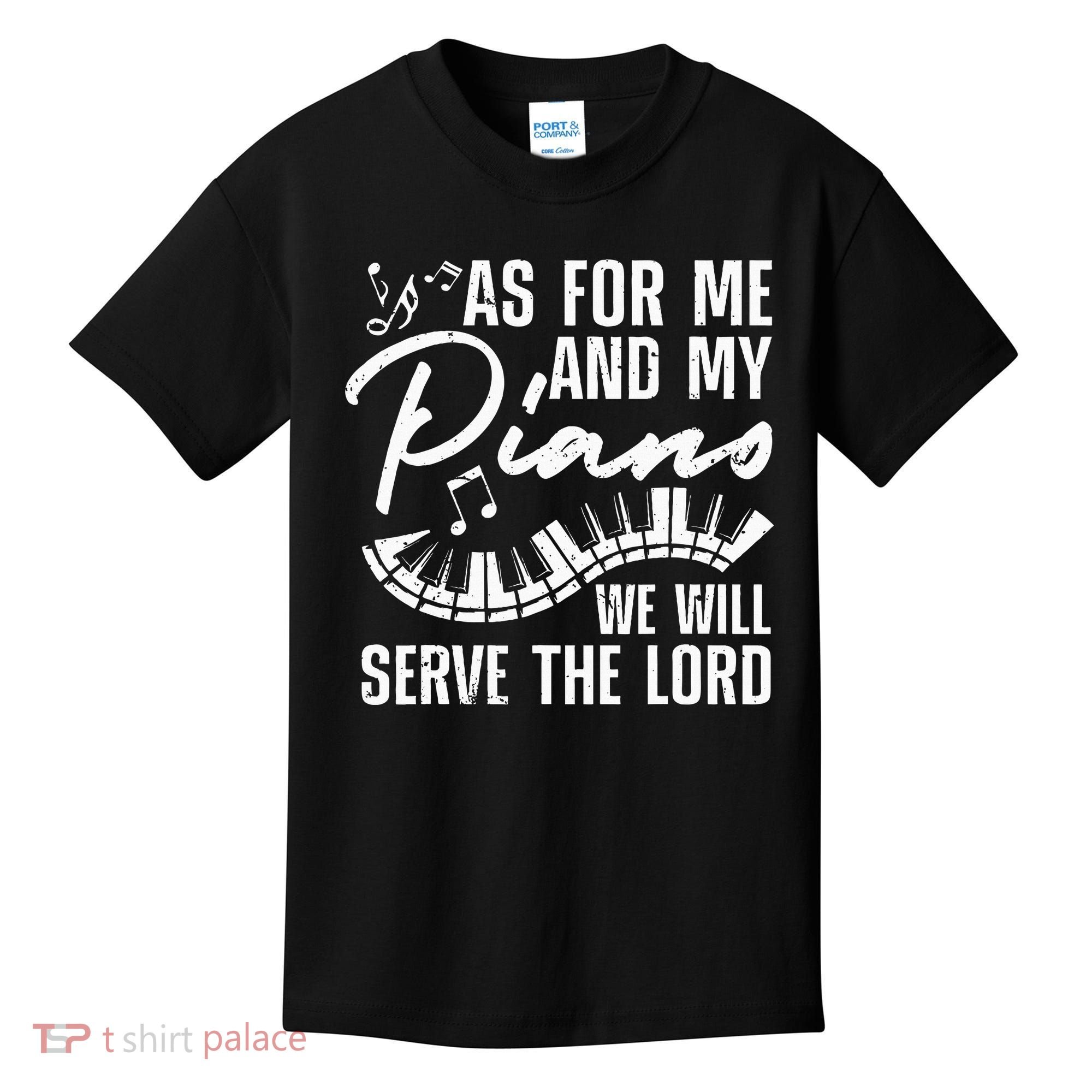 Funny Piano Player Art Pianist Piano Teacher Kids T-Shirt