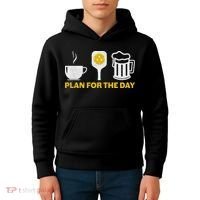 Funny Pickleball Plan For The Day Pickleball Paddle Kids Hoodie thumb 4