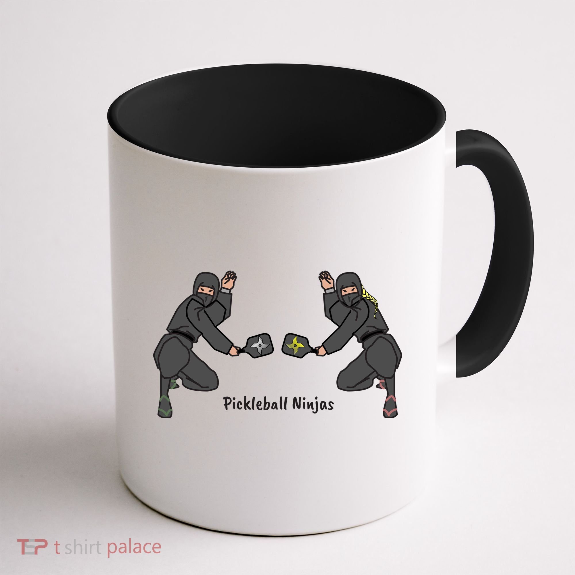 Fun Pickleball, Pickleball Ninja, Mixed Doubles, Pickleball For Life Coffee Mug