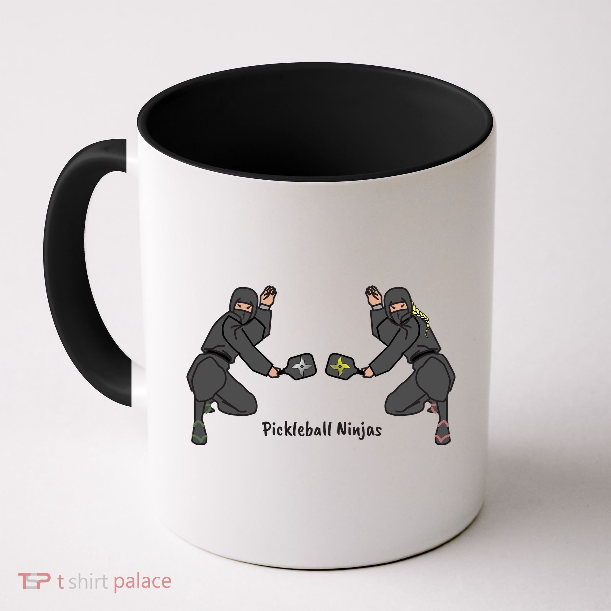 Fun Pickleball, Pickleball Ninja, Mixed Doubles, Pickleball For Life Coffee Mug