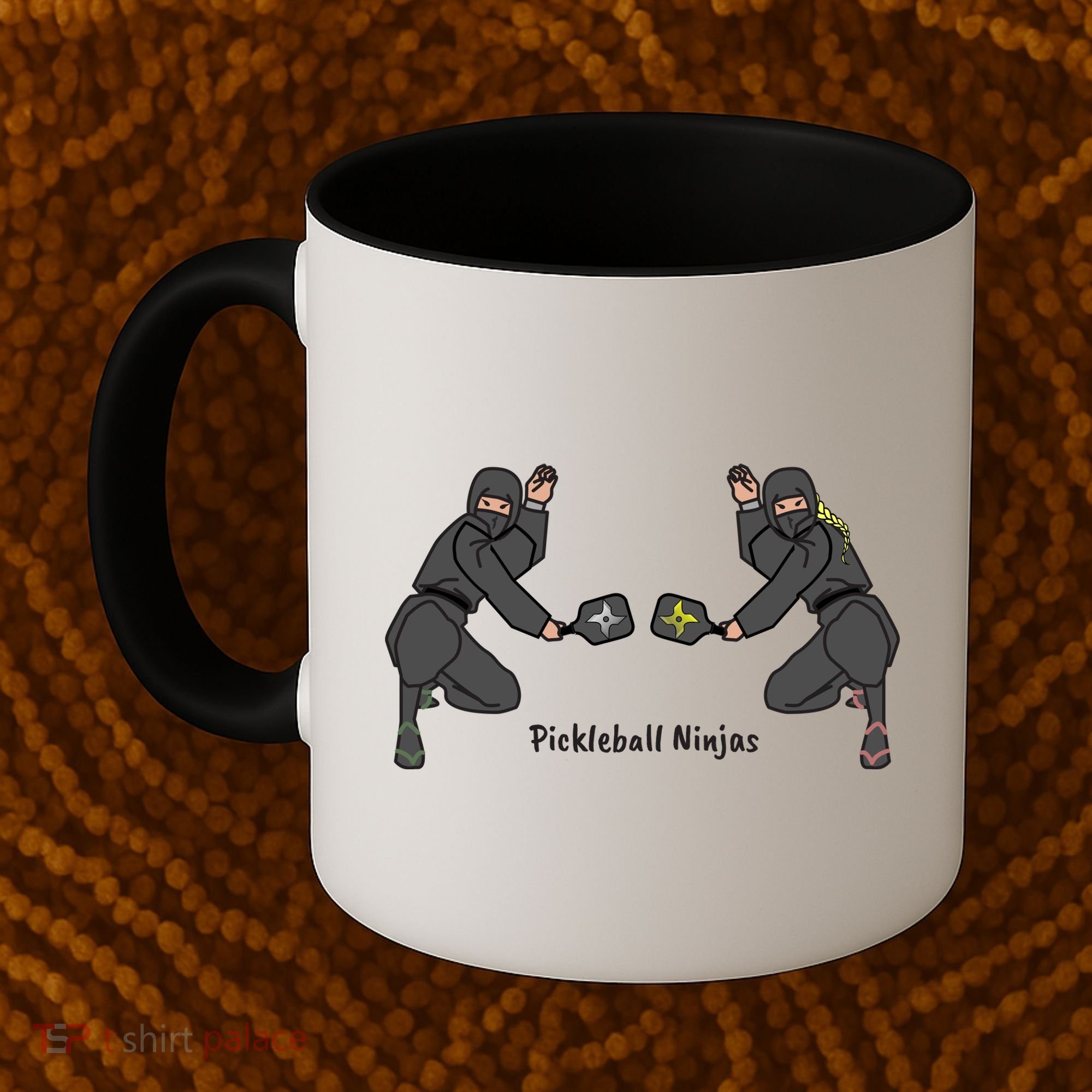 Fun Pickleball, Pickleball Ninja, Mixed Doubles, Pickleball For Life Coffee Mug