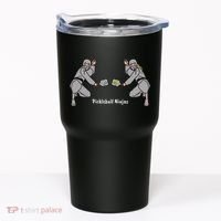Fun Pickleball, Pickleball Ninja, Mixed Doubles, Pickleball For Life Tumbler thumb 0